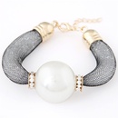 trendiges schlichtes elegantes groes Perlen glnzendes Temperament bertriebenes Armbandpicture5