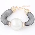 trendiges schlichtes elegantes groes Perlen glnzendes Temperament bertriebenes Armbandpicture8