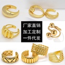 fashion European Wide Womens Ring Brass Exaggerated Ringpicture2