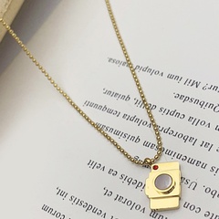 pendant titanium steel jewelry fashion shell clavicle chain necklace