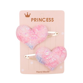 European and American childrens hair accessories color sequin hairpinpicture28