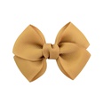 Fashion childrens bow hairpin headdress solid color flower multicolor hairpin  NHYLX579100picture12