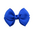 Fashion childrens bow hairpin headdress solid color flower multicolor hairpin  NHYLX579100picture16