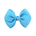 Fashion childrens bow hairpin headdress solid color flower multicolor hairpin  NHYLX579100picture17