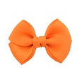 Fashion childrens bow hairpin headdress solid color flower multicolor hairpin  NHYLX579100picture19