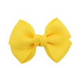 Fashion childrens bow hairpin headdress solid color flower multicolor hairpin  NHYLX579100picture20
