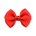 Fashion childrens bow hairpin headdress solid color flower multicolor hairpin  NHYLX579100picture22