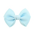 Fashion childrens bow hairpin headdress solid color flower multicolor hairpin  NHYLX579100picture27