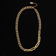 Fashion Necklace Titanium Steel Thick Chain Necklacepicture15