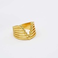 fashion European Wide Womens Ring Brass Exaggerated Ringpicture10