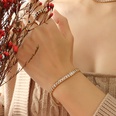 bertriebene Farbe Zirkon Halskette Armband Titan Stahl 18k Schmuck Grohandelpicture18