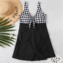 new ladies onepiece printed swimsuit European and American suspender skirt swimsuitpicture8