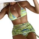 Neu Split dreiteiliger Badeanzug fr Damen Sexy Bikinipicture12