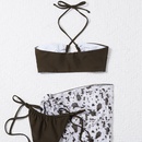 New Ladies Halter Strap Threepiece Swimsuit Sexy Bikinipicture10