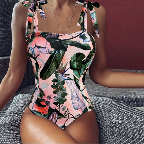 new ladies one-piece swimsuit sexy printed swimwear wholesale's discount tags