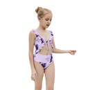 onepiece strappy swimsuit European and American tiedye swimwearpicture10
