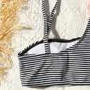 black striped childrens bikini spot split swimsuit bikinipicture9