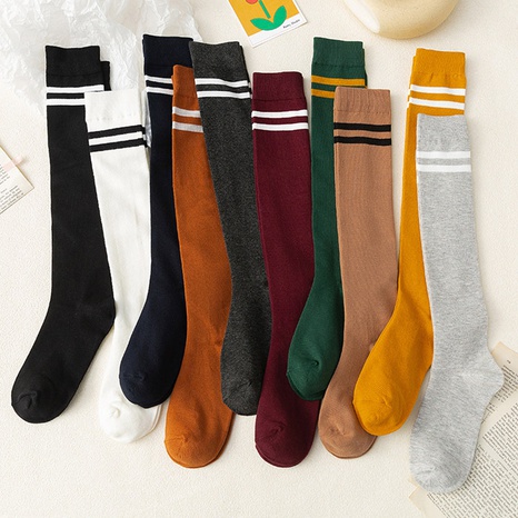 Calf socks women spring and autumn non-slip new ladies stockings wholesale's discount tags