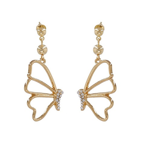 butterfly crystal earrings new products fashion boutique cute earrings's discount tags