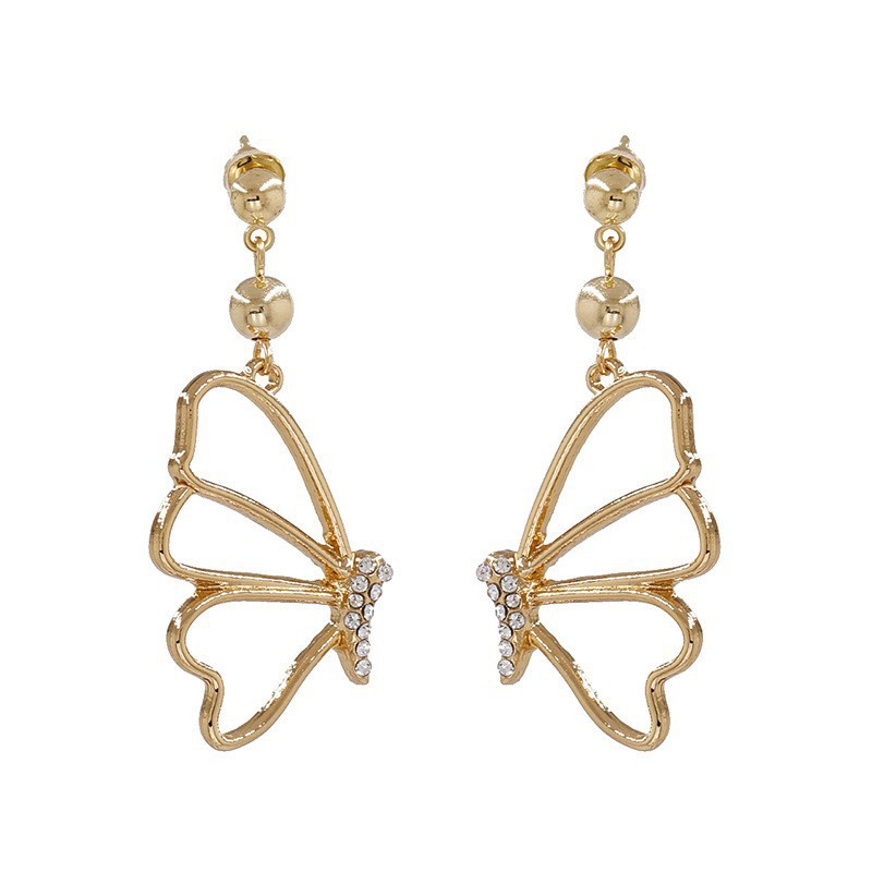 butterfly crystal earrings new products fashion boutique cute earrings