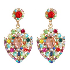 exaggerated hollow fashion personality temperament earrings