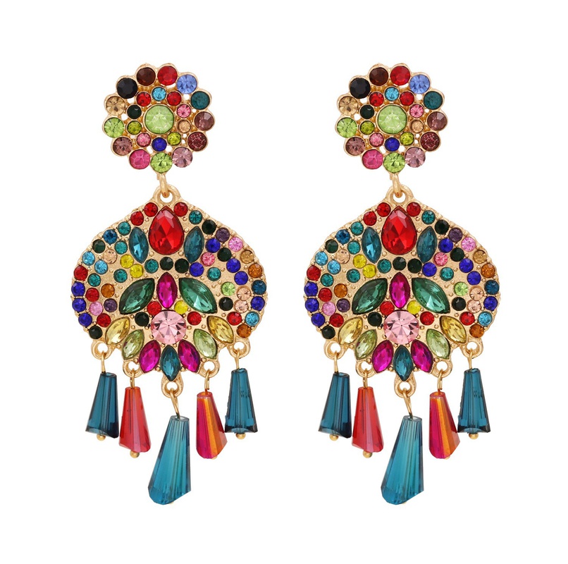 exaggerated geometric earrings fashion personality earrings