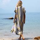 Modedruck Robe Strandrock lose groe lange Rock Bikini Badeanzug Blusepicture13