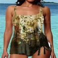 New Fashion Ladies Split Print Swimsuit Tankinipicture18