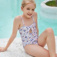 kid printed onepiece swimsuit European swimsuitpicture8