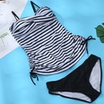 new striped tankini European and American sexy ladies split swimsuit wholesalepicture12