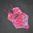 new solid color print swimsuit Brazil sexy strappy onepiece swimsuitpicture32