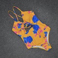 new solid color print swimsuit Brazil sexy strappy onepiece swimsuitpicture53
