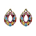 exaggerated geometric round female fashion color earringspicture11