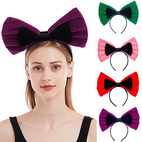 Fashion new fabric cute bow headband wholesale's discount tags