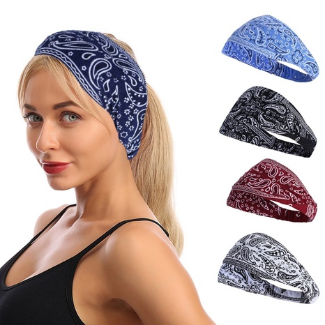 bohemian Style Cashew Bouquet Headband Ladies Elastic Headband's discount tags