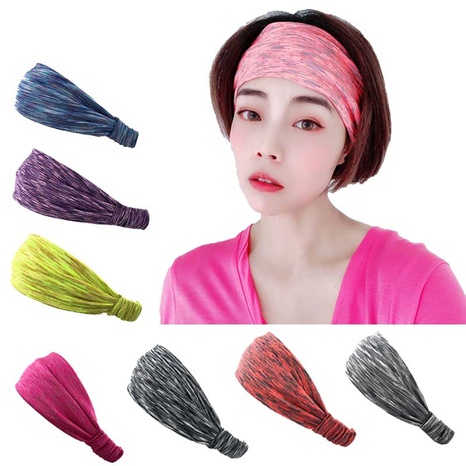 yoga hair band sports headband sweat-absorbent fitness wholesale's discount tags