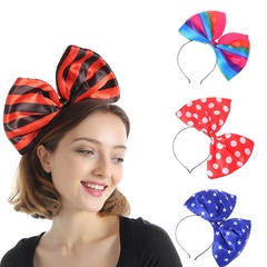 Fashion new fabric big bow headband Christmas headband