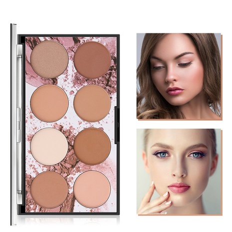 fashion makeup 8-color long-lasting makeup powder waterproof repair concealer powder's discount tags