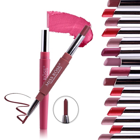 fashion multifunctional lipstick pen one side lipstick pen and one side lip liner's discount tags