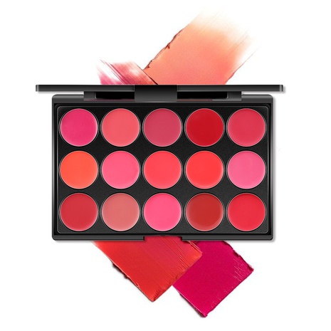 fashion matte velvet matte 15-color lip gloss tray waterproof lipstick tray's discount tags