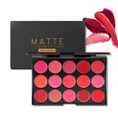 fashion matte velvet matte 15color lip gloss tray waterproof lipstick traypicture22
