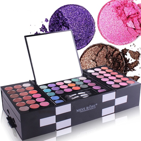 eye shadow blush 3 color eyebrow powder makeup set wholesale's discount tags