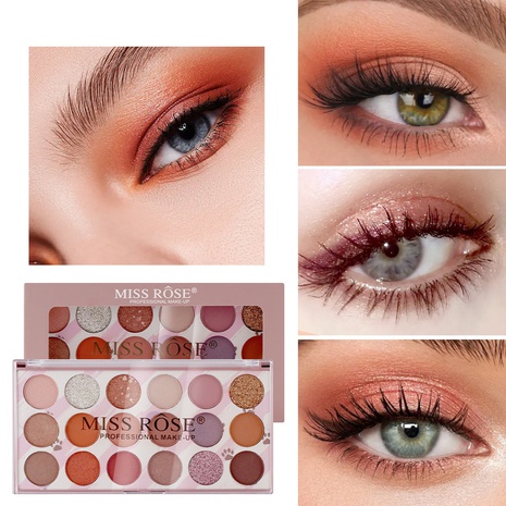 pearl matte 18-color earth color eyeshadow palette wholesale's discount tags