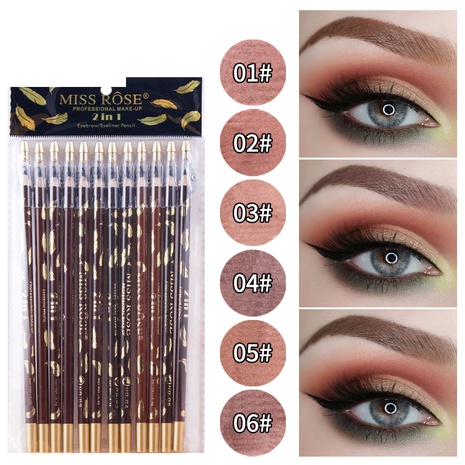 waterproof long lasting makeup not easy to smudge eyebrow pencil's discount tags