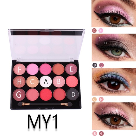 pearlescent Matte Makeup Multicolor Eye Set Shadow Palette's discount tags