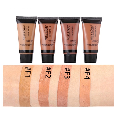 fashion soft tube 4 dark colors concealer liquid foundation liquid foundation's discount tags