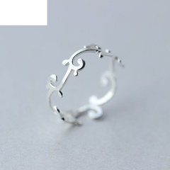 fashion branch olive branch ethnic simple design open ring
