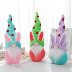 Pâques sans visage poupée décoration dessin animé lapin poupée vacances mignon elfe ornements
