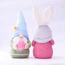 Pques rose oreilles plaid lapin nain poupe elfe poupe produits de dcoration de la maisonpicture12