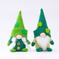 Trfle vert irlandais dcoration de poupe sans visage ornements de dcoration de vacancespicture23